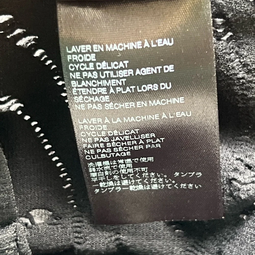 Bebe Black Textured Fabric - Picture 7 of 8